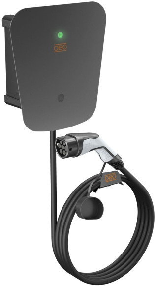 6570020 3P+N 32A 22kW T2 Trifazė krovimo stotelė "Ion Wallbox Basic", 5m kabelis