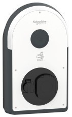 EVB3S22N4EB EVLink Pro 3P+N 32A 22kW du lizdai T2S/TE RCD B-EV MNx aux. kontaktas Trifazė krovimo stotelė