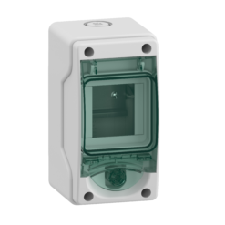 13975 Mini skydelis moduliniam įrenginiui, Mureva Enclosure, 1x3 moduliai, be gnybtų bloko