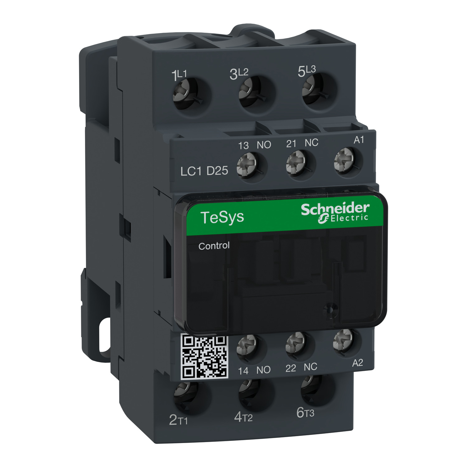 LC1-D25-P7 kontaktorius 11kW/25A 3polis AC3 1NA+1NU 230V AC
