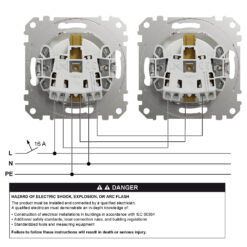Alternative view of Sedna Design & Elements, SSO Šoninis žemės uždarymas Bevaržtinis, baltas