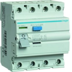 CD464J srovės nuotėkio relė 4P 63A 30mA AC