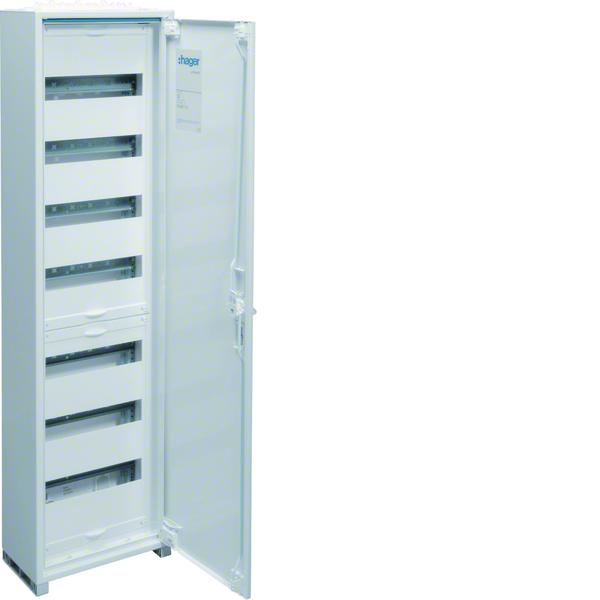 FWB71 metalinis paskirstymo skydas, virštinkinis, 84 modulių, IP44, 1100x300x160mm