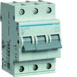 MC340A Automatinis jungiklis 3P 40A C 6kA