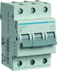 MC350A Automatinis jungiklis 3P 50A C 6kA
