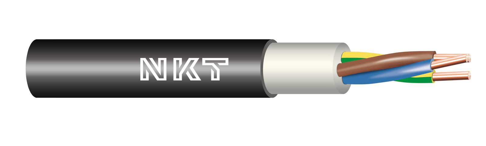 CYKY 5x1.5 450/750V jėgos kabelis, sk.kloti žemėje (matuojamas)