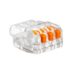Universalus bevaržtis gnybtas 3 kont. 0,2-2,5mm² Polikarbonatas permatomas