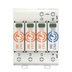 5093526 V50-3+NPE-280 Kombinuota apsauga nuo viršįtampio I+II (B+C) klasė