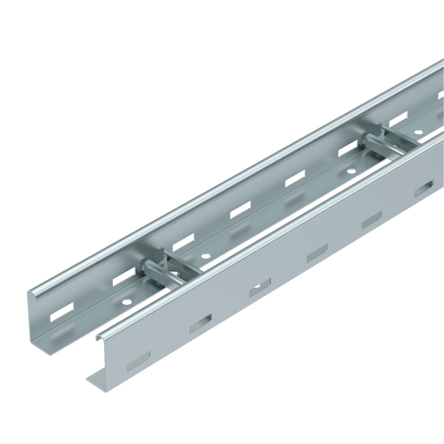 Cable ladder perforated rung, welded 60x100x3000 Plienas cinkuotas