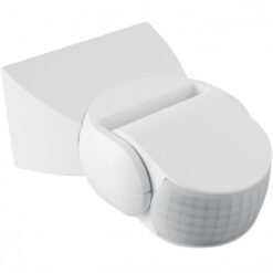 CR-9 baltas 1200W IP65 180° 2-8m ± 1,8- 2,5m judesio jutiklis, tinka LED