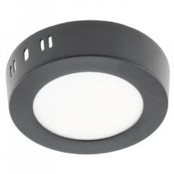 ORIS PLUS 7W 4000K 560lm IP20  šviestuvas juodas, virštinkinis, 3 metų garantija