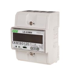 LE-03MW Modbus Elektros energijos skaitiklis, dviejų krypčių 3F 80A 400Vac tiesioginio jungimo, 4 tarifų