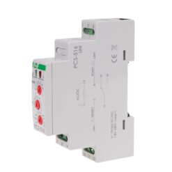 PCS-516UNI laiko relė 10 funkcijų 1CO 12-264Vac/dc