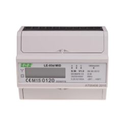 LE-03D Elektros energijos skaitiklis 3F 100A 400VAC Tiesioginio jungimo, 1 tarifo
