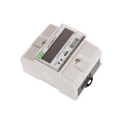 Alternative view of LE-03MW-CT Modbus Elektros energijos skaitiklis, dviejų krypčių 3F 6A 400Vac jungimas per transformatorių, 4 tarifų