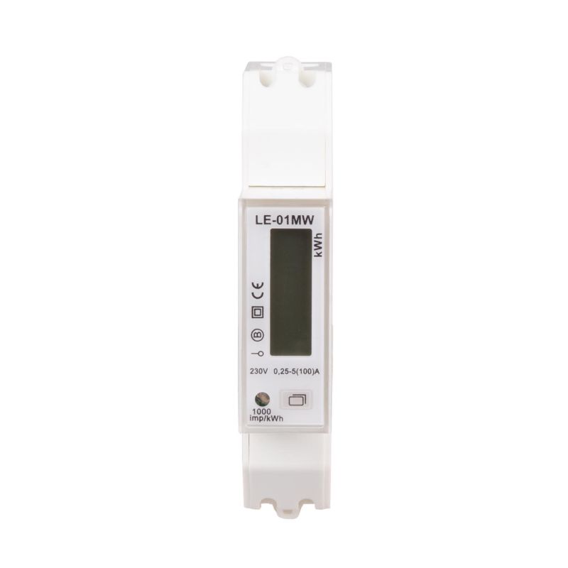 LE-01MW Modbus Elektros energijos skaitiklis, dviejų krypčių 1F 100A 230Vac Tiesioginio jungimo, 4 tarifų - Image 4