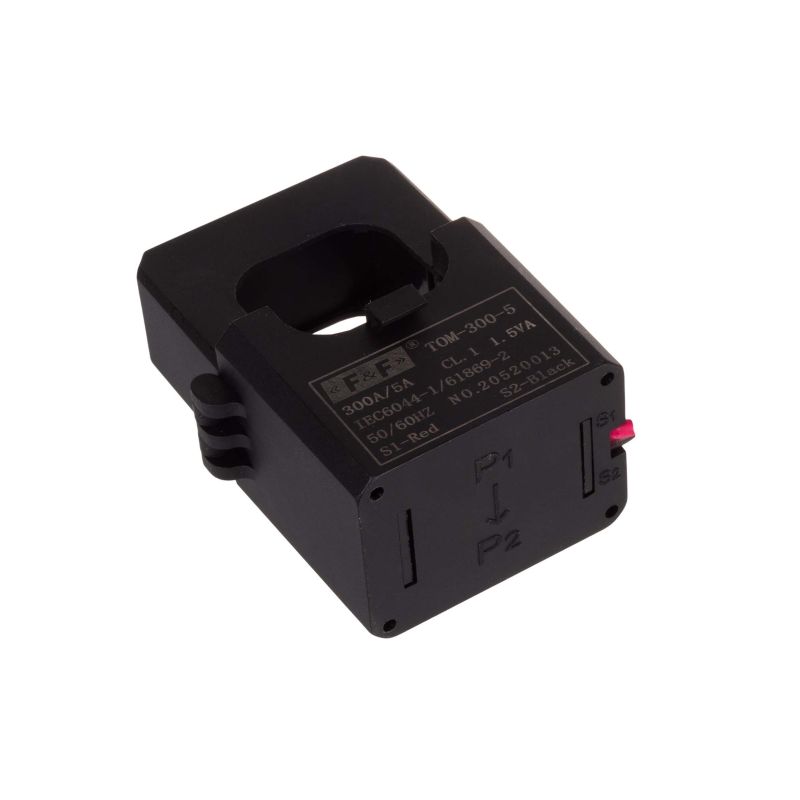 TOM-300-5 Srovės transformatorius, atsegamas 300/5A 23x24mm, 1 klasė - Image 2