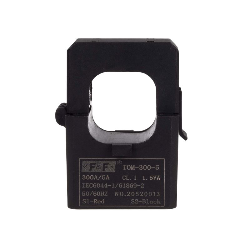 TOM-300-5 Srovės transformatorius, atsegamas 300/5A 23x24mm, 1 klasė - Image 3