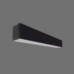 LIMAN100 40W B LED 4000 4500K  šviestuvas juodas IP40 IK03 120 cm