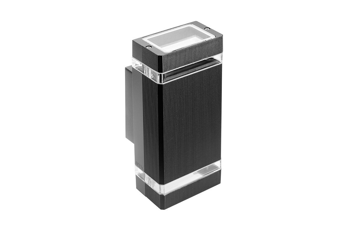 NESSA-2 GU10 2x50W IP54 šviestuvas juodas