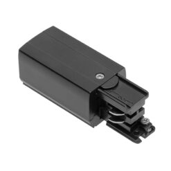 XAE-KZASLC-10 X-RAIL užmaitinimo elementas kairinis 98x35mm  šinlaidis juodas