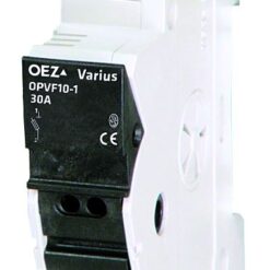 OEZ:41003 OPVF10-1 Modulinis saugiklių kirtiklių blokas 1polis 10x38mm 32A 1000V DC
