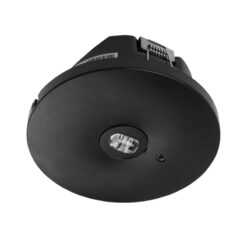 Alternative view of OGLA LED 3W 200lm 6400K avarinis šviestuvas su testu juodas 5 metų garantija