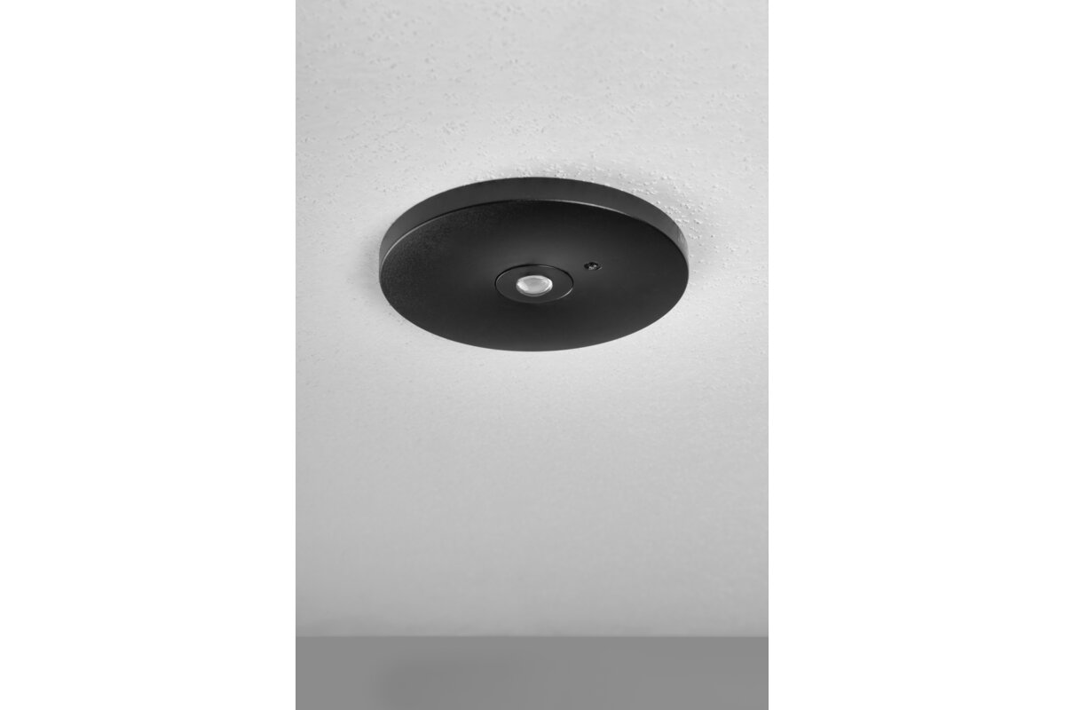 OGLA LED 3W 200lm 6400K avarinis šviestuvas su testu juodas 5 metų garantija - Image 5