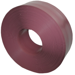 Apsauginė juosta kabeliui 2x125mm raudona