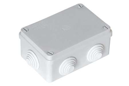 S-BOX206 hermetinė instaliacinė dėžutė virštinkinė 120x80x50mm IP65