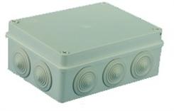 S-BOX406 hermetinė instaliacinė dėžutė virštinkinė 190x140x70mm IP65