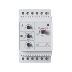 Devireg-316 termostatas -10..50C DIN 16/10A su 3m jutikliu