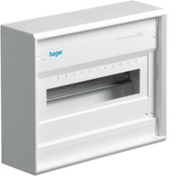 VA12B plastikinis paskirstymo skydas virštinkinis 12-modulių IP30 VOLTA be durų