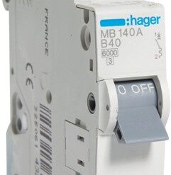 MB140A Automatinis jungiklis 1polis 40A B 6kA 230V