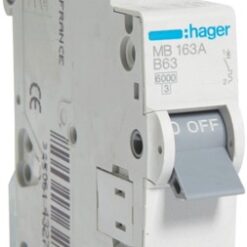 MB163A Automatinis jungiklis 1polis 63A B 6kA 230V