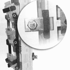 63-811838-031 ARS 2-6-NR vertikalus sekcijinis saugiklių kirtiklių blokas 400A 690V pajungimas iš dešinės