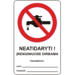 (X) Ženkl.lipduk"Neatidaryti! Įreng.dirb."180x290m