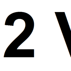 Ženklas lipdukas "12V" 12x35mm (20vnt)