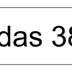 Ženklas lipdukas "Skydas 380V" 30x90mm