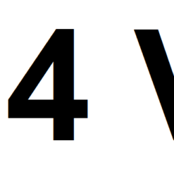 Ženklas lipdukas "24V" 12x35mm (20vnt)