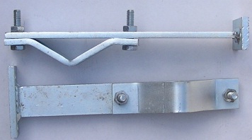 103150 ERITECH žaibolaidžio stiebo laikiklis 300 mm