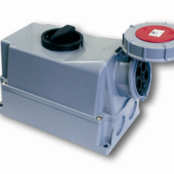 75352-6 Kištukinis lizdas su mechanine blokiruote 63A 5P 400V IP67