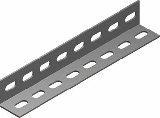 KTP35H35/2 Perforuotas kampuotis, skardos storis 1.5mm 35x35 L-2m