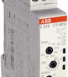 1SVR500020R0000 - CT-MFD.12  Multifunkcinė laiko relė 7 funkcijos 24-240Vac 24-48Vdc 1C/O 0.05s-100h