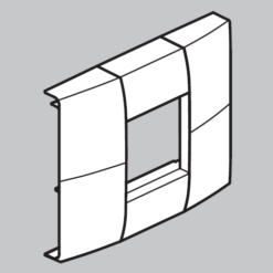LFF rėmelis 1 vietos (45x45) kanalams LFF 60x110mm