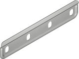 LPLH30 Kanalo sujungimas tiesus šc 0.7mm H-23mm
