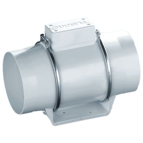 TURBO 100 kanalinis ventiliatorius Ø100mm 140/160m3/val