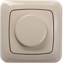 ALFA ISR-004 A/S Šviesos reguliatorius 600W kaitr/halogen 220V/12V lemp. s/r smėlio