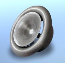 ANM 125 difuzorius padavimo metal.baltas