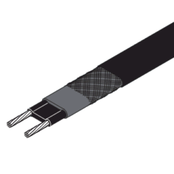 559303-00 FROSTOP-BLACK savireguliuojantis šildymo kabelis 18W/m prie 5°C ant vamzdžių, stogams 16W/m ore, 28W/m lede/vandenyje